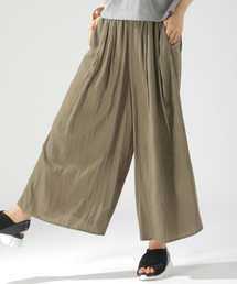 BAYFLOW | サテンガウチョパンツ(その他パンツ)