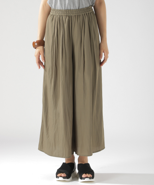 BAYFLOW（ベイフロー）の「サテンガウチョパンツ（その他パンツ）」 - WEAR