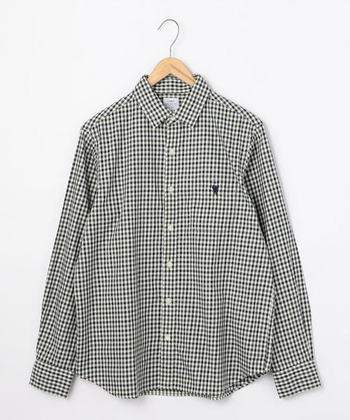 coen（コーエン）の「シェパードチェックレギュラーカラーシャツ（シャツ/ブラウス・メンズ・ブラウン/ワインレッド/ダークグリーン・LARGE/MEDIUM/X-LARGE/SMALL）」の15枚目の写真