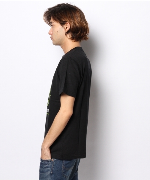 WEGO（ウィゴー）の「WEGO/モンスターTシャツ（Tシャツ/カットソー・メンズ・ホワイト/ブラック・LARGE/MEDIUM）」の4枚目の写真