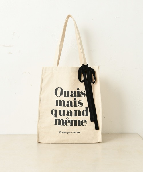 one after another NICE CLAUP（ワンアフターアナザーナイスクラップ）の「アソートキャンバストート（トートバッグ・レディース・アイボリー/ブラック系その他/ブラウン/ベージュ系その他・FREE）」の15枚目の写真