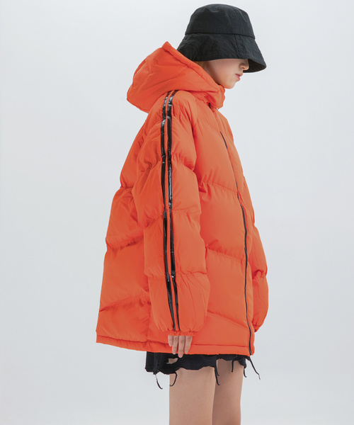 Ressaca（レサーカ）の「ハイボリューム ラインダウンジャケット（ダウンジャケット/コート・メンズ・ブラック/オレンジ/カモフラージュ・M/L/XL）」の20枚目の写真