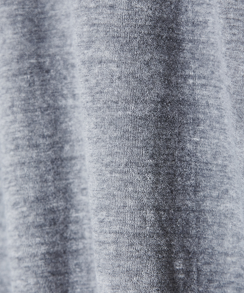 RECENCY OF MINE（リーセンシー オブ マイン）の「【Recency of Mine】サイロ杢 スラブパイル ポロシャツ（ポロシャツ・メンズ・ホワイト/ライトグレー/ネイビー/グレイッシュブルー・44/46/48/50）」の18枚目の写真