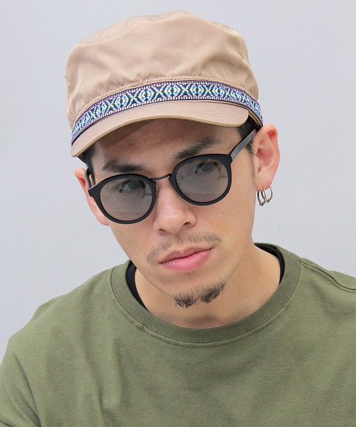 A.M.S.（エーエムエス）の「撥水加工ポリエステル ワークキャップ 深め 99.9%UVカットモデル（キャップ・メンズ・ブラック/ベージュ/ネイビー/グレー/カーキ/ブルー/ブラック系その他/グリーン系その他/ブラック系その他2/ベージュ系その他2/グリーン系その他2/ブルー系その他2・FREE）」の6枚目の写真