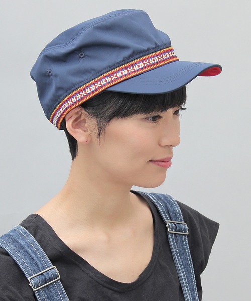 A.M.S.（エーエムエス）の「撥水加工ポリエステル ワークキャップ 深め 99.9%UVカットモデル（キャップ・メンズ・ブラック/ベージュ/ネイビー/グレー/カーキ/ブルー/ブラック系その他/グリーン系その他/ブラック系その他2/ベージュ系その他2/グリーン系その他2/ブルー系その他2・FREE）」の12枚目の写真