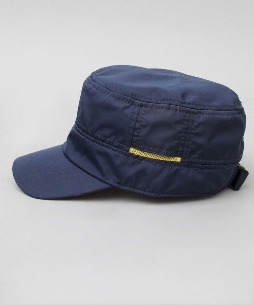 撥水加工ポリエステル ワークキャップ 深め 99.9%UVカットモデル