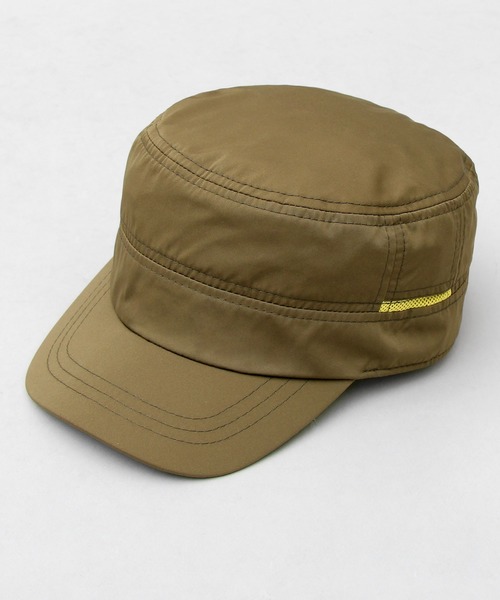 A.M.S.（エーエムエス）の「撥水加工ポリエステル ワークキャップ 深め 99.9%UVカットモデル（キャップ・メンズ・ブラック/ベージュ/ネイビー/グレー/カーキ/ブルー/ブラック系その他/グリーン系その他/ブラック系その他2/ベージュ系その他2/グリーン系その他2/ブルー系その他2・FREE）」の17枚目の写真