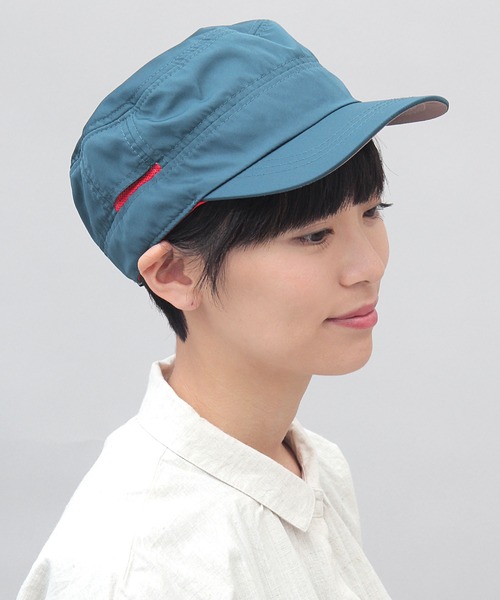 A.M.S.（エーエムエス）の「撥水加工ポリエステル ワークキャップ 深め 99.9%UVカットモデル（キャップ・メンズ・ブラック/ベージュ/ネイビー/グレー/カーキ/ブルー/ブラック系その他/グリーン系その他/ブラック系その他2/ベージュ系その他2/グリーン系その他2/ブルー系その他2・FREE）」の13枚目の写真