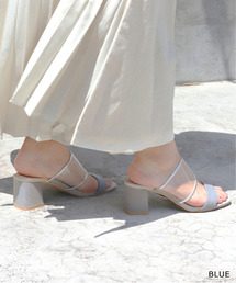 RANDA | クリアミュールサンダル(サンダル)