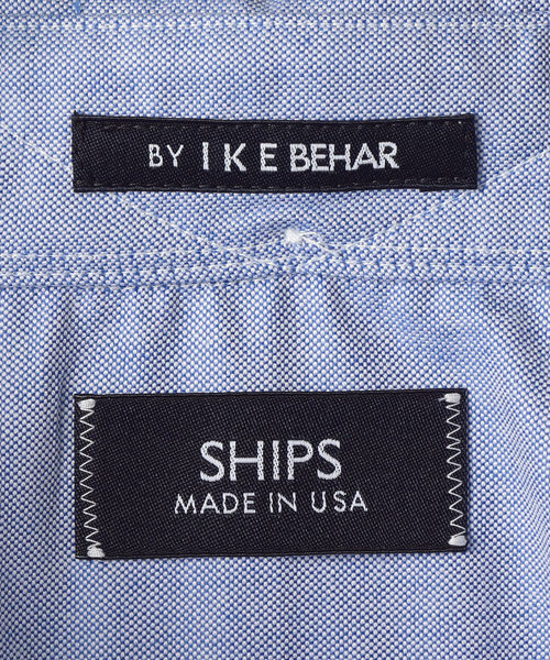 SHIPS(シップス)の「SHIPS×IKE BEHAR: アメリカ製 オックスフォード ボタンダウン シャツ(シャツ/ブラウス・メンズ・ホワイト/ライトブルー・SMALL/MEDIUM/LARGE/X-LARGE)」の8枚目の写真