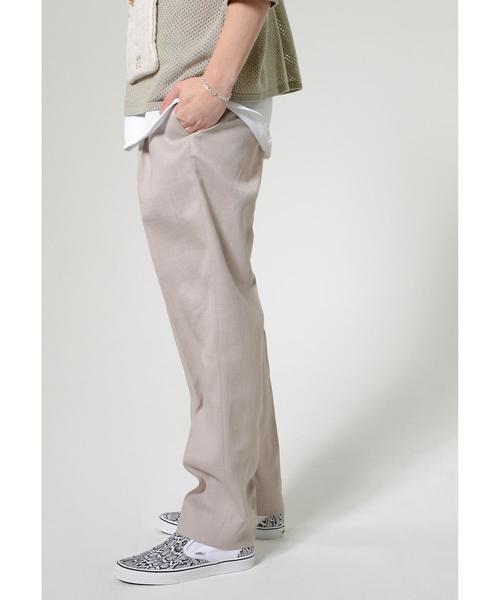 MONKEY TIME（モンキータイム）の「＜monkey time＞ PE/TWL WIDE 1P EASY/イージーパンツ（その他パンツ・メンズ・ナチュラル/ダークグリーン/ブラック・LARGE/MEDIUM/SMALL）」の15枚目の写真