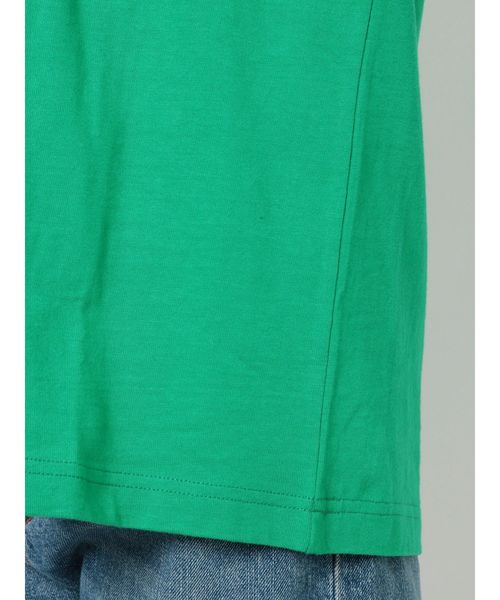 VANS（バンズ）の「VANSコラボローズスリーブロンT（Tシャツ/カットソー・レディース・オフホワイト/ブラック/グリーン・MEDIUM）」の13枚目の写真