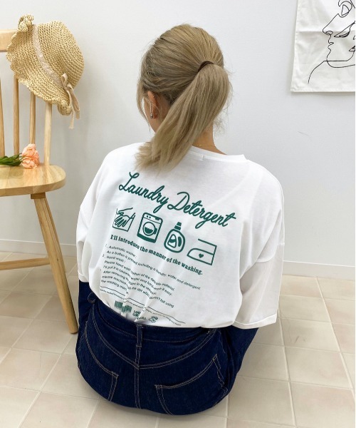 apres jour(アプレジュール)の「アソートロールアップT6【ZOZOTOWN限定アイテム】(Tシャツ/カットソー・レディース・オフホワイト/ライトホワイト/ミント/モカ/ブラック/ダークブルー/アイボリー/ホワイト/ホワイト系その他/その他・フリー)」の5枚目の写真