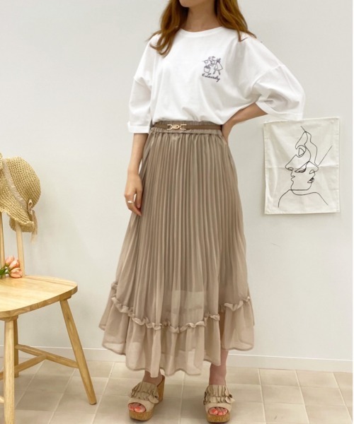 apres jour(アプレジュール)の「アソートロールアップT6【ZOZOTOWN限定アイテム】(Tシャツ/カットソー・レディース・オフホワイト/ライトホワイト/ミント/モカ/ブラック/ダークブルー/アイボリー/ホワイト/ホワイト系その他/その他・フリー)」の17枚目の写真