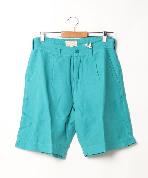 JOEY FACTORY(ジョーイファクトリー)の「/JOEY FACTORY/LINEN SHORTS(その他パンツ・メンズ・グリーン/ブルー/ホワイト/レッド・LARGE/MEDIUM/X-LARGE)」の2枚目の写真
