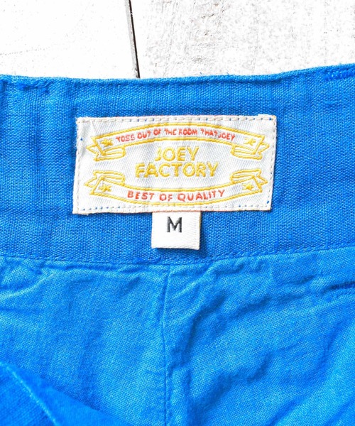 JOEY FACTORY(ジョーイファクトリー)の「/JOEY FACTORY/LINEN SHORTS(その他パンツ・メンズ・グリーン/ブルー/ホワイト/レッド・LARGE/MEDIUM/X-LARGE)」の11枚目の写真