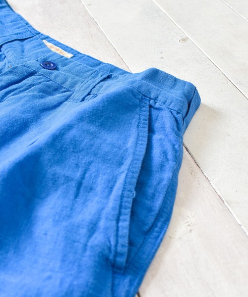 JOEY FACTORY(ジョーイファクトリー)の「/JOEY FACTORY/LINEN SHORTS(その他パンツ・メンズ・グリーン/ブルー/ホワイト/レッド・LARGE/MEDIUM/X-LARGE)」の10枚目の写真