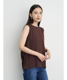 バックドレープノースリーブカットプルオーバー1 *〇