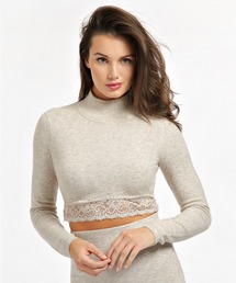Guess | Heike Turtle-Neck Lace Sweater(ニット/セーター)