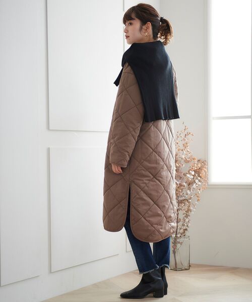 le.coeur blanc（ルクールブラン）の「シートダウンキルティングノー