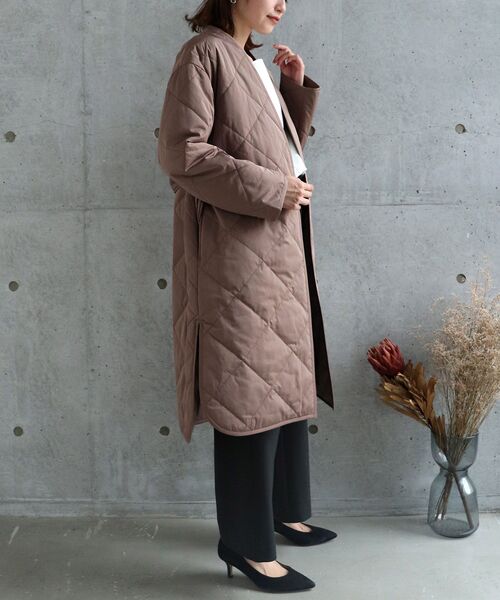 le.coeur blanc（ルクールブラン）の「シートダウンキルティングノー