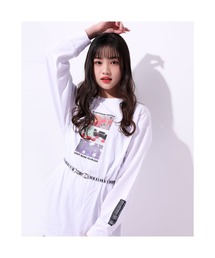 ZIDDY | ZIDDY/ムービープリント ビッグシルエット Tシャツ(Tシャツ/カットソー)