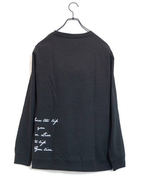 JACKROSE(ジャックローズ)の「JE-LOVE.THE.LIFE-フォトクルースウェット(スウェット・メンズ・ホワイト/ホワイト系その他2/ブラック/ブラック系その他2・M/L)」の5枚目の写真