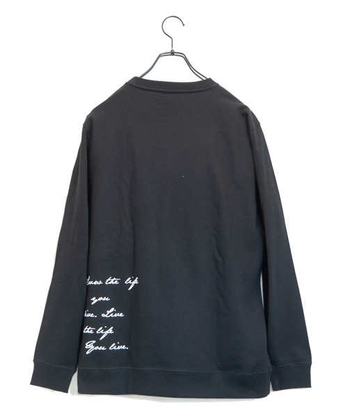 JACKROSE(ジャックローズ)の「JE-LOVE.THE.LIFE-フォトクルースウェット(スウェット・メンズ・ホワイト/ホワイト系その他2/ブラック/ブラック系その他2・M/L)」の12枚目の写真