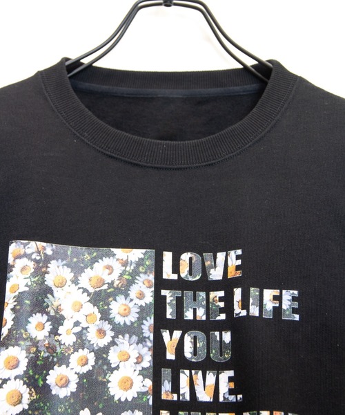 JACKROSE(ジャックローズ)の「JE-LOVE.THE.LIFE-フォトクルースウェット(スウェット・メンズ・ホワイト/ホワイト系その他2/ブラック/ブラック系その他2・M/L)」の9枚目の写真