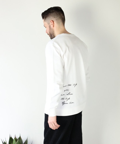 JACKROSE(ジャックローズ)の「JE-LOVE.THE.LIFE-フォトクルースウェット(スウェット・メンズ・ホワイト/ホワイト系その他2/ブラック/ブラック系その他2・M/L)」の18枚目の写真