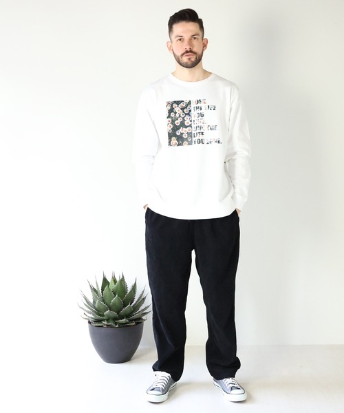 JACKROSE(ジャックローズ)の「JE-LOVE.THE.LIFE-フォトクルースウェット(スウェット・メンズ・ホワイト/ホワイト系その他2/ブラック/ブラック系その他2・M/L)」の20枚目の写真
