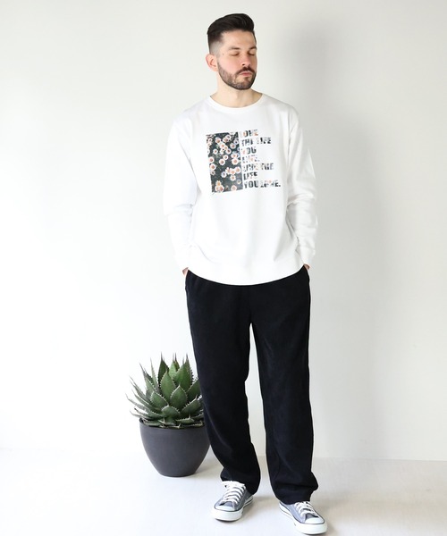JACKROSE(ジャックローズ)の「JE-LOVE.THE.LIFE-フォトクルースウェット(スウェット・メンズ・ホワイト/ホワイト系その他2/ブラック/ブラック系その他2・M/L)」の21枚目の写真