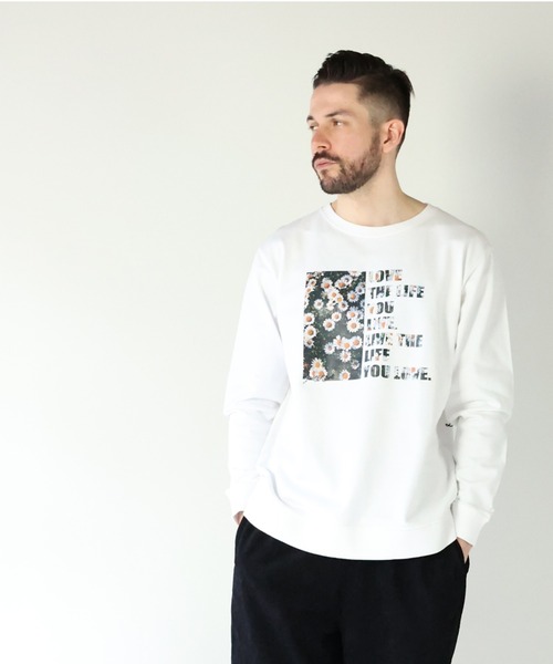 JACKROSE(ジャックローズ)の「JE-LOVE.THE.LIFE-フォトクルースウェット(スウェット・メンズ・ホワイト/ホワイト系その他2/ブラック/ブラック系その他2・M/L)」の17枚目の写真