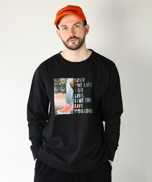 JACKROSE(ジャックローズ)の「JE-LOVE.THE.LIFE-フォトクルースウェット(スウェット・メンズ・ホワイト/ホワイト系その他2/ブラック/ブラック系その他2・M/L)」の14枚目の写真