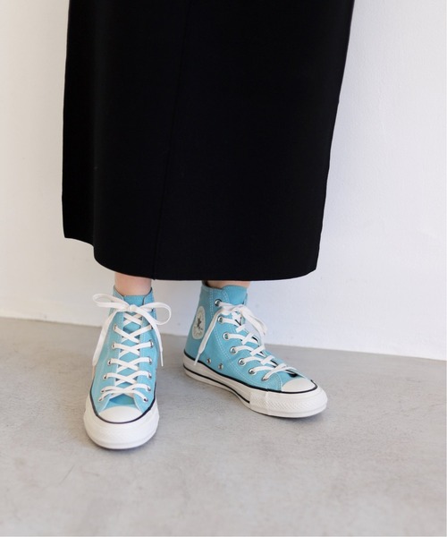 SLOBE IENA（スローブイエナ）の「【CONVERSE / コンバース】 ALL STAR PET-CANVAS HIスニーカー◆（スニーカー・レディース・グレー/ブルー系その他/イエロー・23cm/23.5cm/24cm/24.5cm）」の21枚目の写真