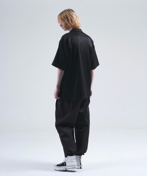 DOOPZ（ドープス）の「Drape open collar shirt / ドレープオープンカラーシャツ（シャツ/ブラウス・メンズ・ブラック/グレー/モスグリーン/ホワイト系その他・SMALL/MEDIUM/LARGE/X-LARGE）」の15枚目の写真