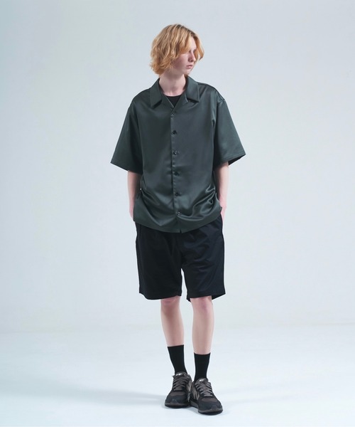 GOLDWIN リップストップオープンカラーシャツ GOLDWIN リップストップオープンカラーシャツ