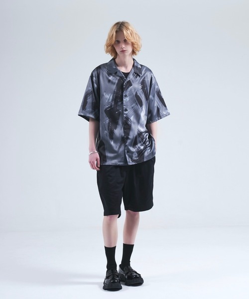 DOOPZ（ドープス）の「Drape open collar shirt / ドレープオープン