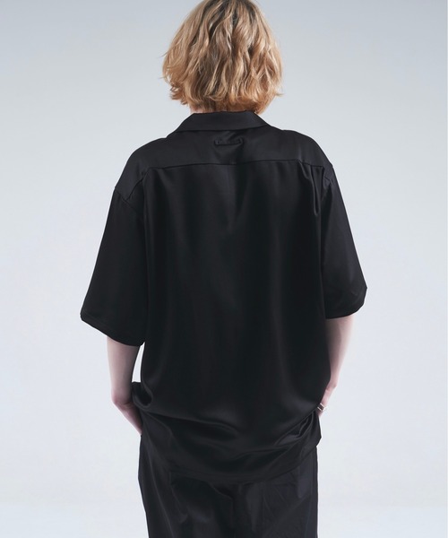 DOOPZ（ドープス）の「Drape open collar shirt / ドレープオープンカラーシャツ（シャツ/ブラウス・メンズ・ブラック/グレー/モスグリーン/ホワイト系その他・SMALL/MEDIUM/LARGE/X-LARGE）」の12枚目の写真