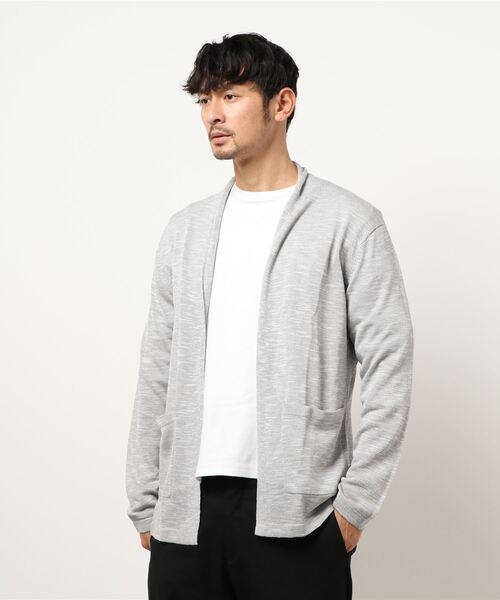 MONSIEUR NICOLE（ムッシュニコル）の「カーディガン（カーディガン/ボレロ・メンズ・ブラック/グレー/ブルー・X-LARGE/MEDIUM/LARGE）」の3枚目の写真