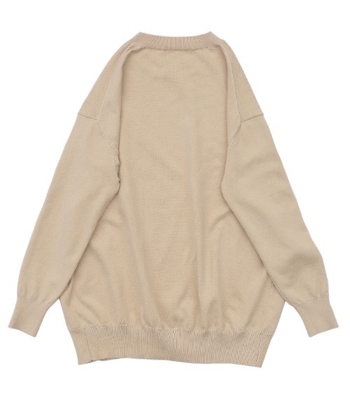 select MOCA（セレクトモカ）の「長袖ニット（ニット/セーター・レディース・ライトベージュ・FREE）」の8枚目の写真