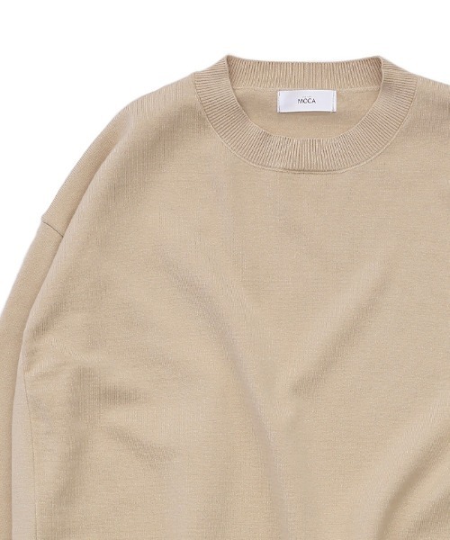 select MOCA（セレクトモカ）の「長袖ニット（ニット/セーター・レディース・ライトベージュ・FREE）」の2枚目の写真