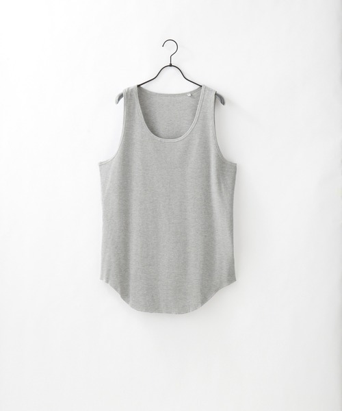 Craft Nicholson(クラフトニコルソン)の「【 アンサンブル2点セット 】サーマルレイヤード ビッグシルエットコットン半袖Tシャツ&タンクトップ(Tシャツ/カットソー・メンズ・チャコール/オリーブ/ベージュ/ホワイト/ブラック・S/L/M)」の16枚目の写真