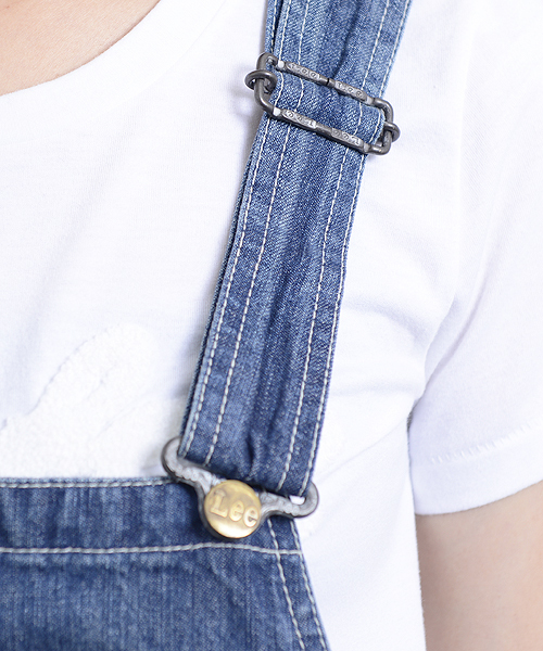 Lee（リー）の「【mini5月号掲載】MILKFEDxLee OVERALL （デニム