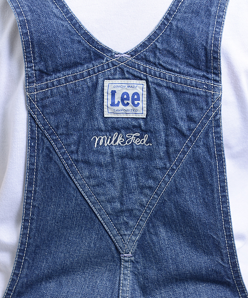 Lee（リー）の「【mini5月号掲載】MILKFEDxLee OVERALL （デニム
