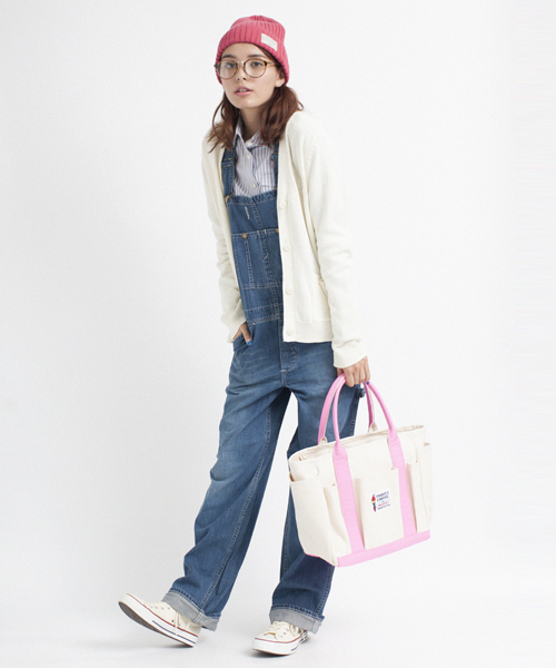 Lee（リー）の「【mini5月号掲載】MILKFEDxLee OVERALL （デニム