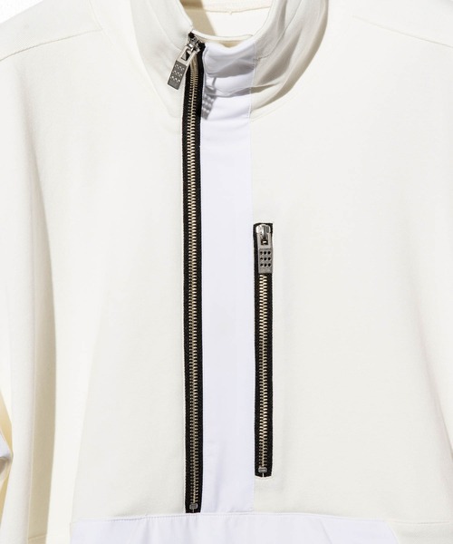 C DIEM(カルペディエム)の「C DIEM(カルペディエム)テクニカルプルオーバー(パーカー・メンズ・ホワイト/ブラック/カーキ・S/M/L)」の8枚目の写真