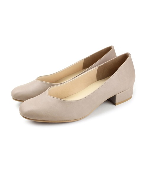 chocolates(チョコラテス)の「晴雨兼用 スクエア Vカットパンプス レイン【日本製】(パンプス・レディース・パイソン/ブラウン/ホワイト/ブラック/ダークブラウン/ベージュ系その他/ベージュ・23cm/22.5cm/24.5cm/25cm/24cm/23.5cm/22cm)」の21枚目の写真