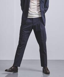 Caruso | ＜CARUSO（カルーゾ）＞ コットン サイドアジャスター 1プリーツ パンツ(その他パンツ)