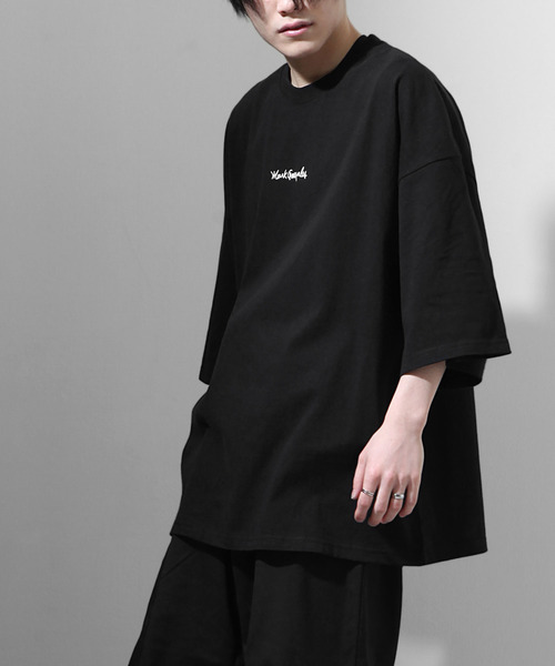 別注 Mark Gonzales バックイラストゆるプリントビッグシルエット半袖tシャツ ユニセックス Tシャツ カットソー Mark Gonzales マーク ゴンザレス のファッション通販 Zozotown